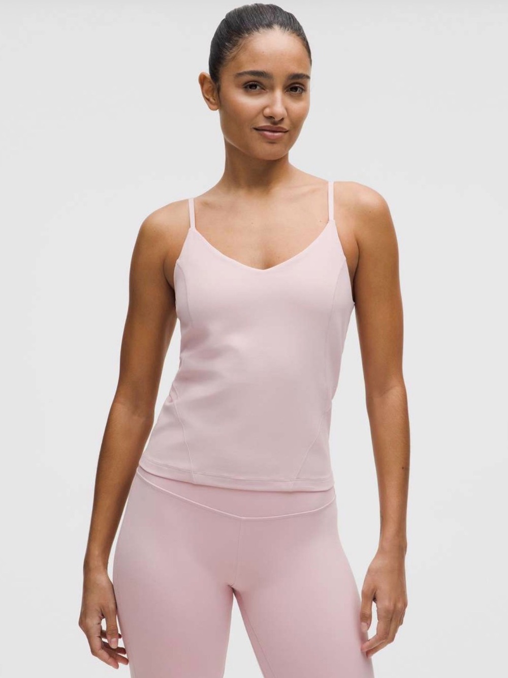 Lululemon Align Waist-Length Cami Tank Pink Haze C/D Size 8